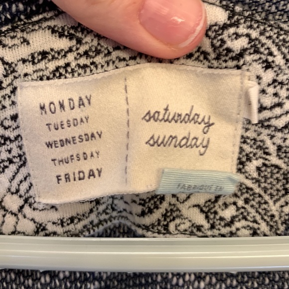 Anthropologie Saturday Sunday Knit Tunic Dress XS - Picture 2 of 3